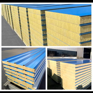 Прочные изолированные стеновые сэндвич-панели из минеральной ваты: идеальные решения для современного строительства и промышленных зданий