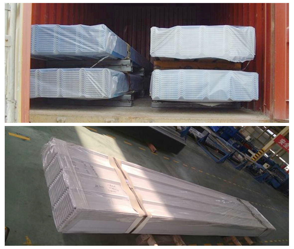 Гофрированный лист 1